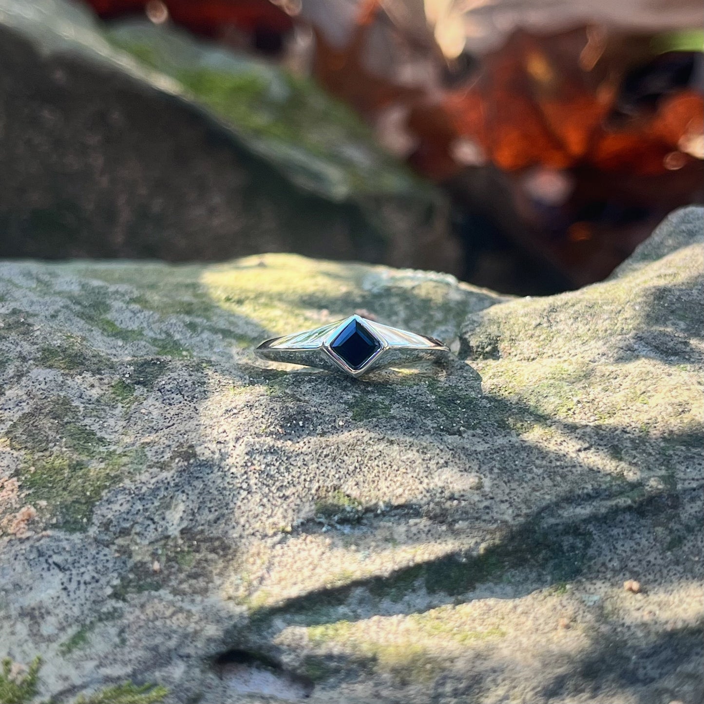 Diamond Onyx Ring