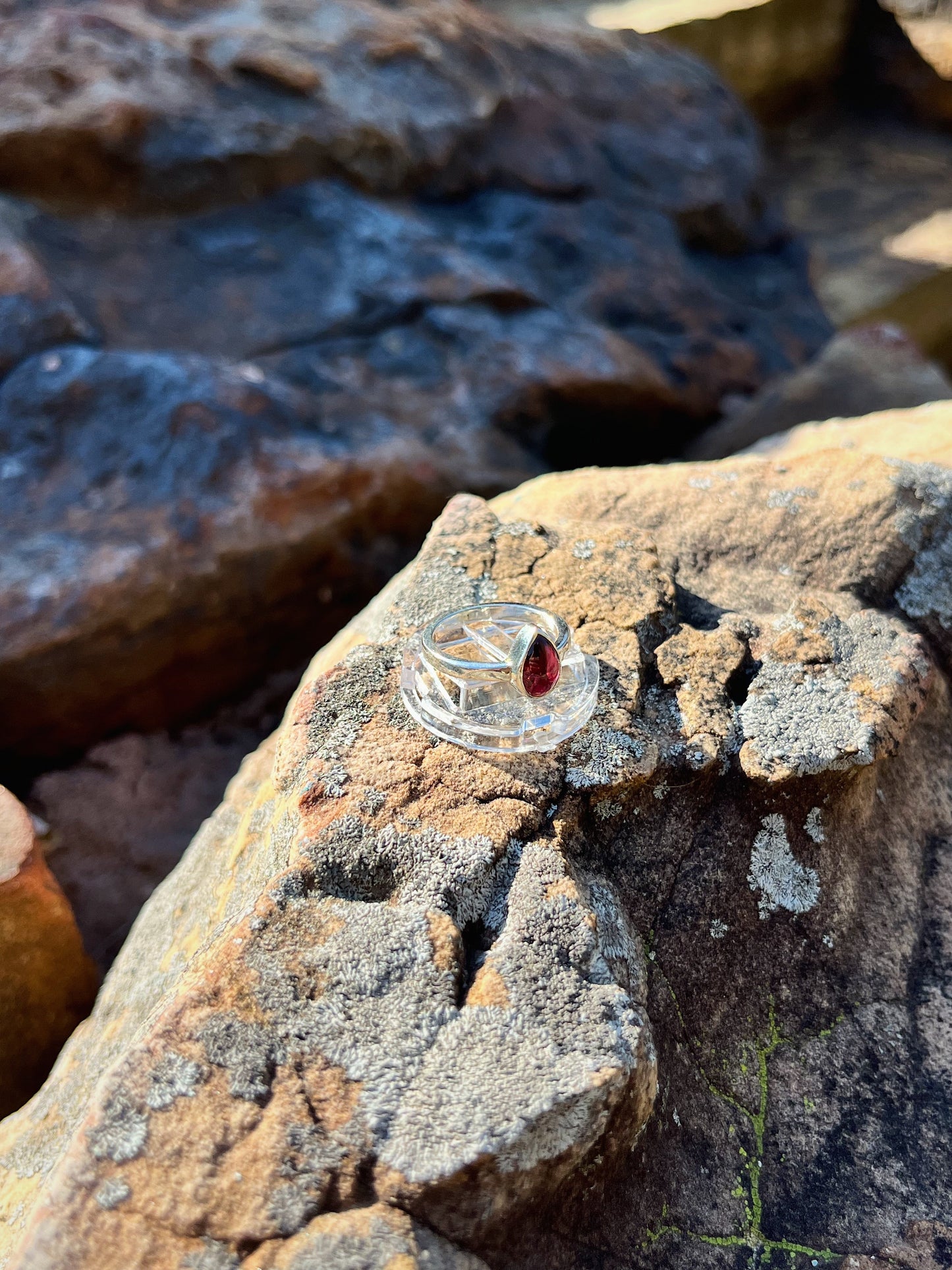 Garnet Ring (Size 6)