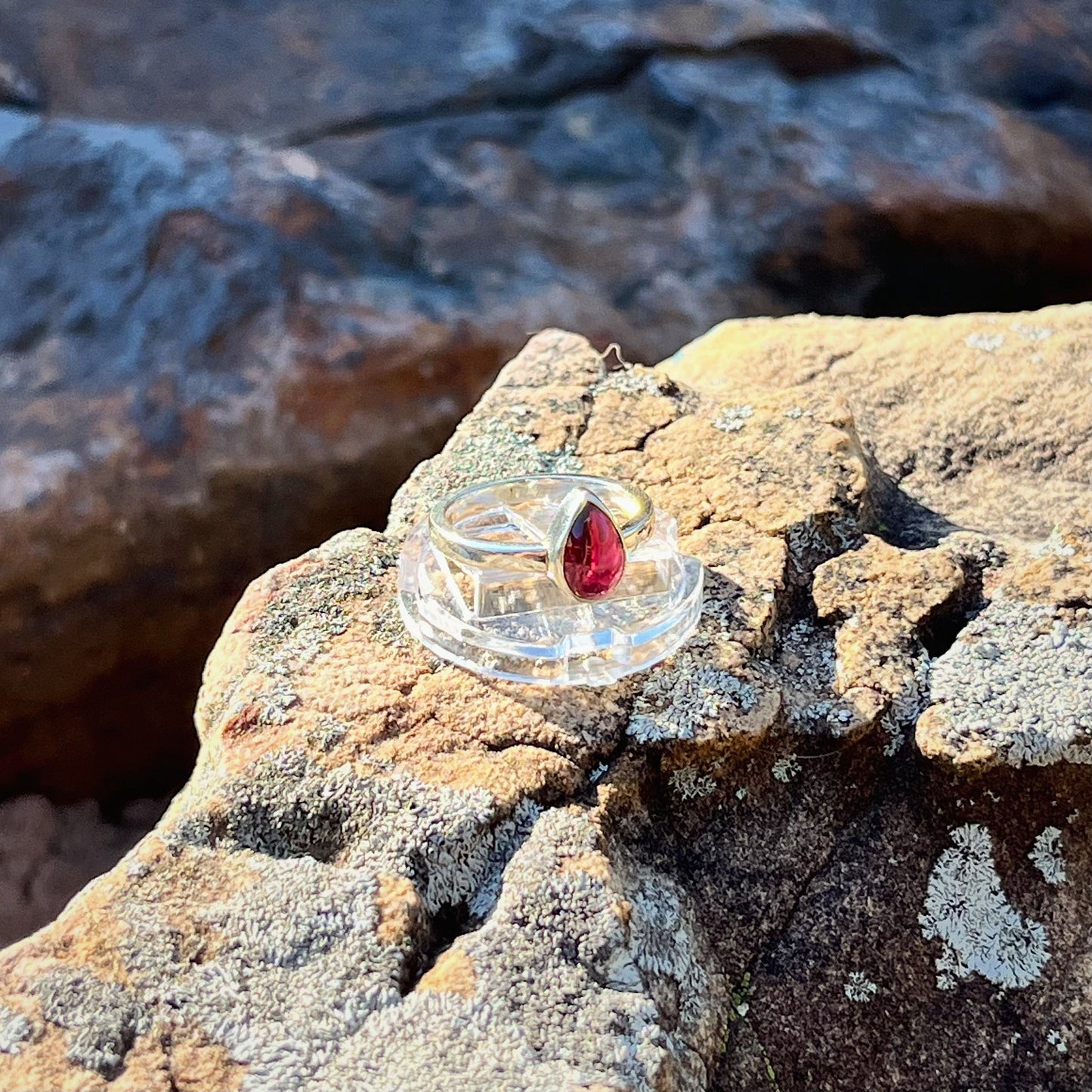 Garnet Ring (Size 6)