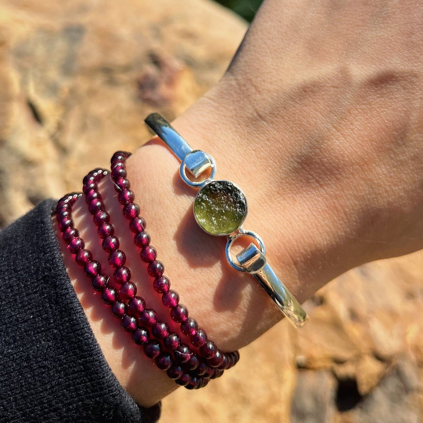 Moldavite Bracelet