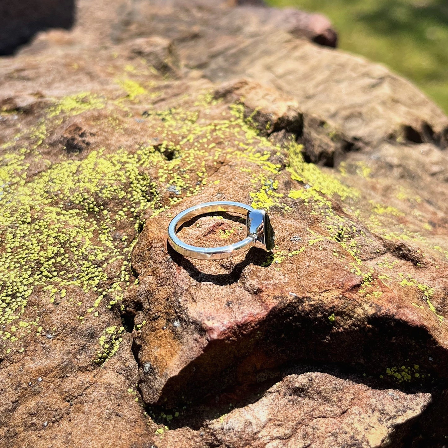 Moldavite Ring