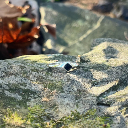Diamond Onyx Ring
