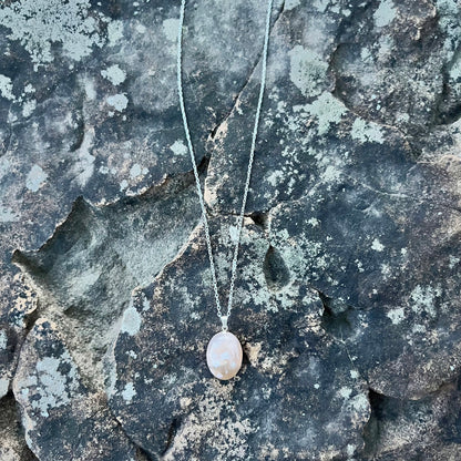 Flower Agate Necklace