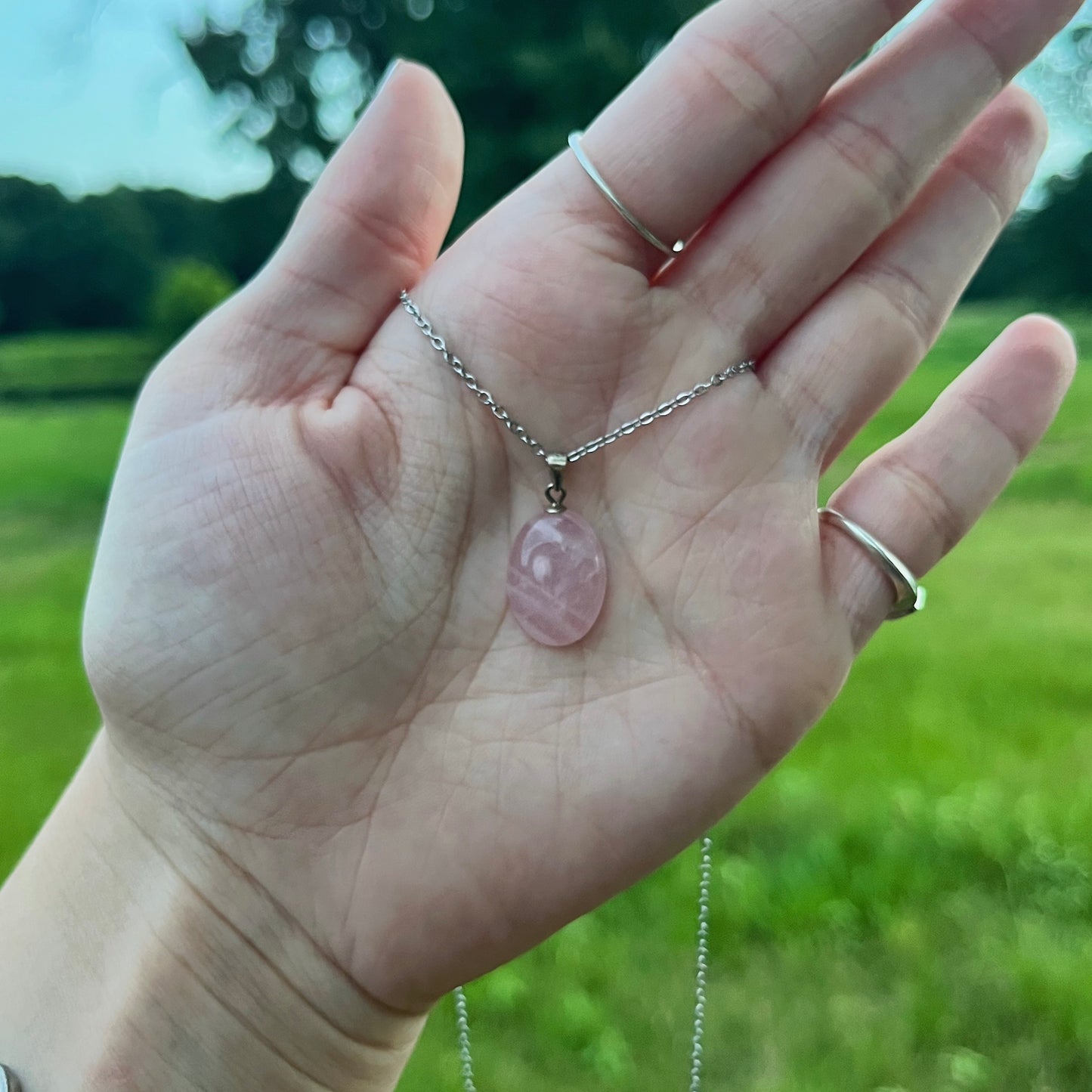 Rose Quartz Necklace