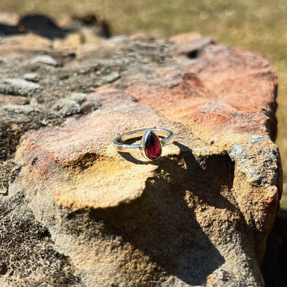 Garnet Ring (Size 7)