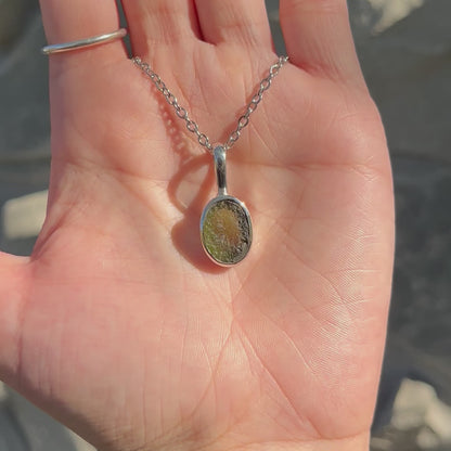 Moldavite Pendant Necklace