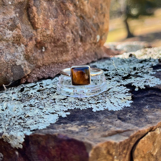 Tigers Eye Ring (Size 9)